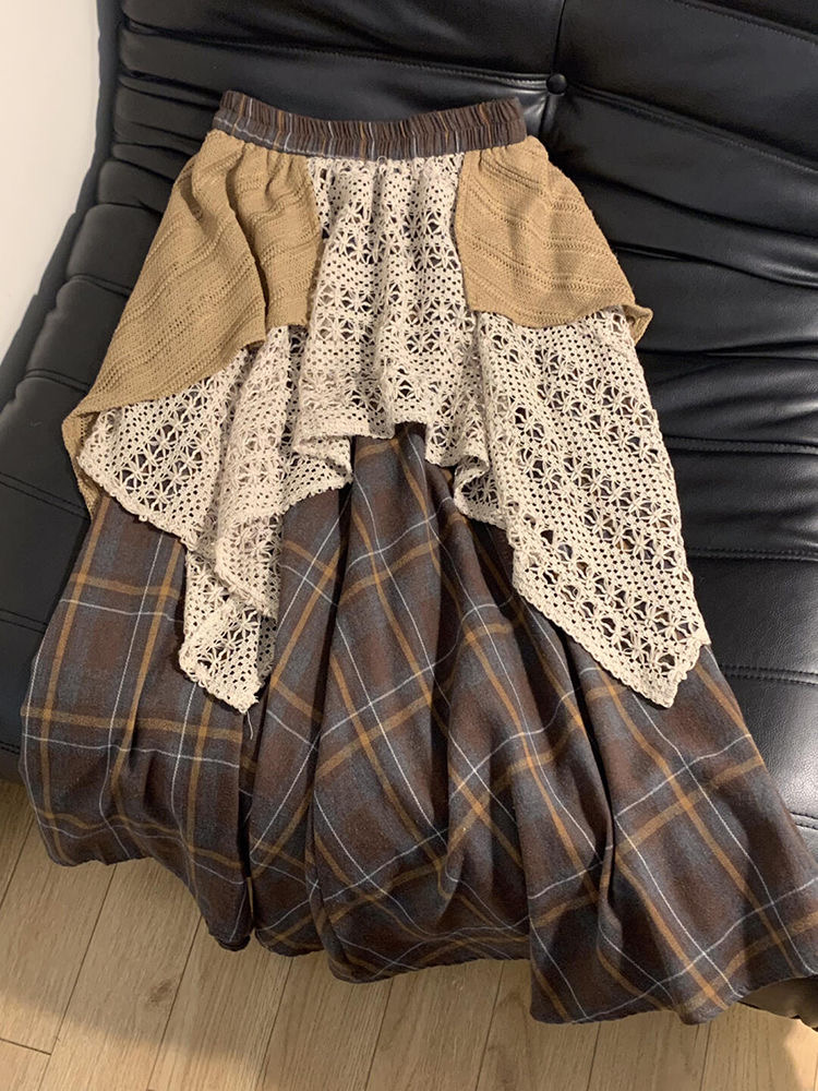 2024 Patchwork Long Dress